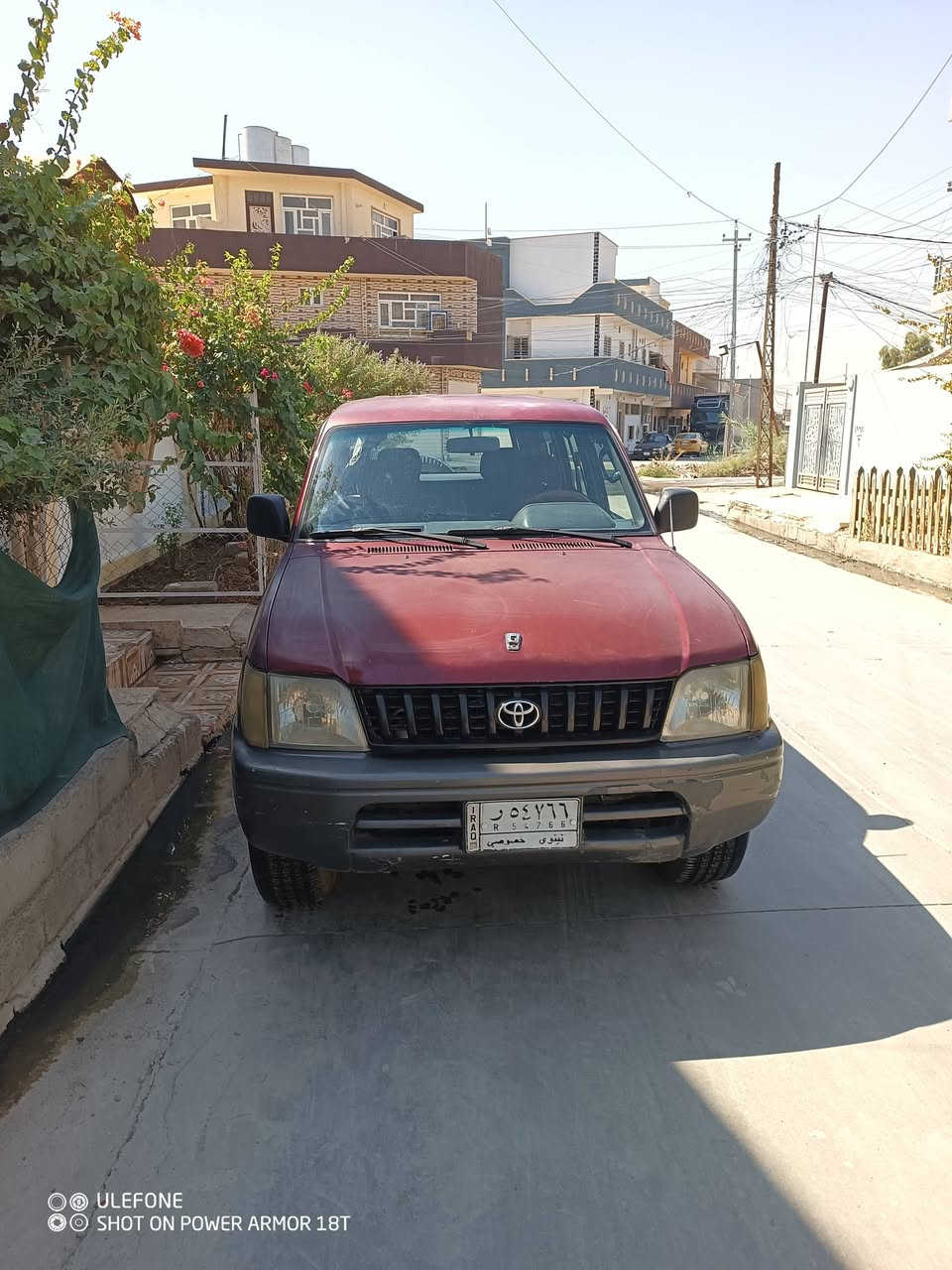 السلام عليكم
لاند اكروز  برادو1997
محرك 4سلندر  
دفع رباعي كير عادي
 طخم  جديد باتري جديد 
تبريد تدفئه شغال 
تانكي بانزين 100لتر  
7راكب  تايرات نضافه 75%
الرقم ***********
السعر 75 بيها مجال
