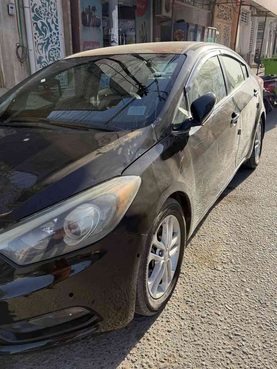 سلام عليكم كيا فورتي مديل 2014 حادث جاملغ فقط امامي وبيه رشات صبغ مكينه كير تبريد حداديه مكفولات بغداد إنكليزي مكان كربلاء اتصال فقط ***********سعر 95 وبيه مجال بصيط
