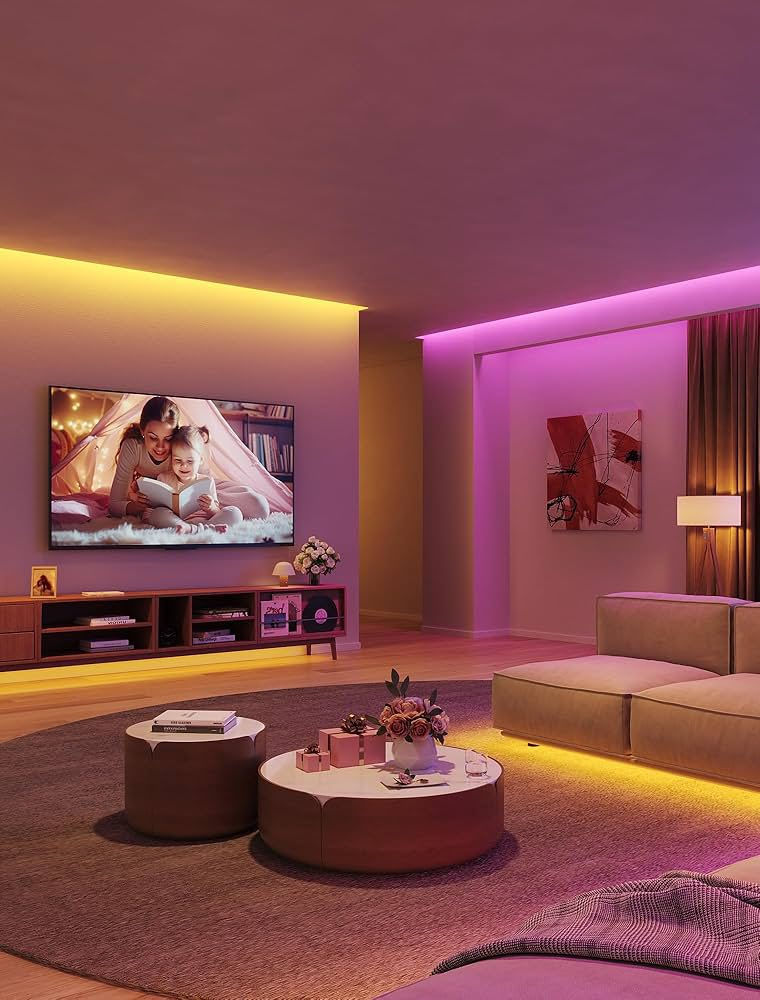وصل الآن شريط الإضاءة الذكي الأقوى
Govee RGBIC Strip Light
 (بطول 5 و10 و20)أمتار! ✨
لماذا تختار هذا الموديل بالذات؟
🎨 تقنية RGBIC المتطورة: تعرض ألواناً متعددة ومختلفة في نفس الوقت على شريط واحد، وليس لوناً واحداً كالأشرطة التقليدية!
🎙️ تحكم صوتي كامل: متوافق مع Amazon Alexa و Google Assistant (شغّل الإضاءة بصوتك).
🎵 مزامنة الموسيقى: ميكروفون مدمج يجعل الإضاءة تتفاعل وتتراقص مع إيقاع الأغاني أو الألعاب.
📱 تطبيق Govee Home: أكثر من 64 وضعاً جاهزاً للمشاهد، وتأثيرات سينمائية تناسب الجيمنج، الأفلام، أو الاسترخاء.
🛡️ طبقة حماية سيليكون: مظهر فخم، متانة عالية، وحماية كاملة للمصابيح.


**إذا كنت صاحب هذا الإعلان وتريد حذفه لأي سبب، رجاءا أرسل رسالة إلى الدعم الفني**