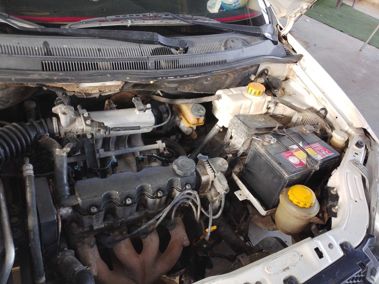 سلام عليكم افيو موديل 2011 رقم بغداد خصوصي سياره مكفولة كفاله عامه ماعده دواسه وحده صبغ ولباقي متعهد محرك كير حداديه اوله معروضه 62 وبيها مجال مكان سياره بابل جبله الرقم ‏‪***********‬‏
