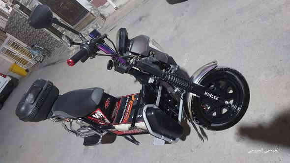دراجه شحن نوع هارلي موديل 2025 بطاريات عدد 6 و نظيف كلش و سعره [  700000 ] و بي مجال و الشراي يتصل /*********** /  و العنوان بعقوبة ديالى قرب مدرسة الوثبة
