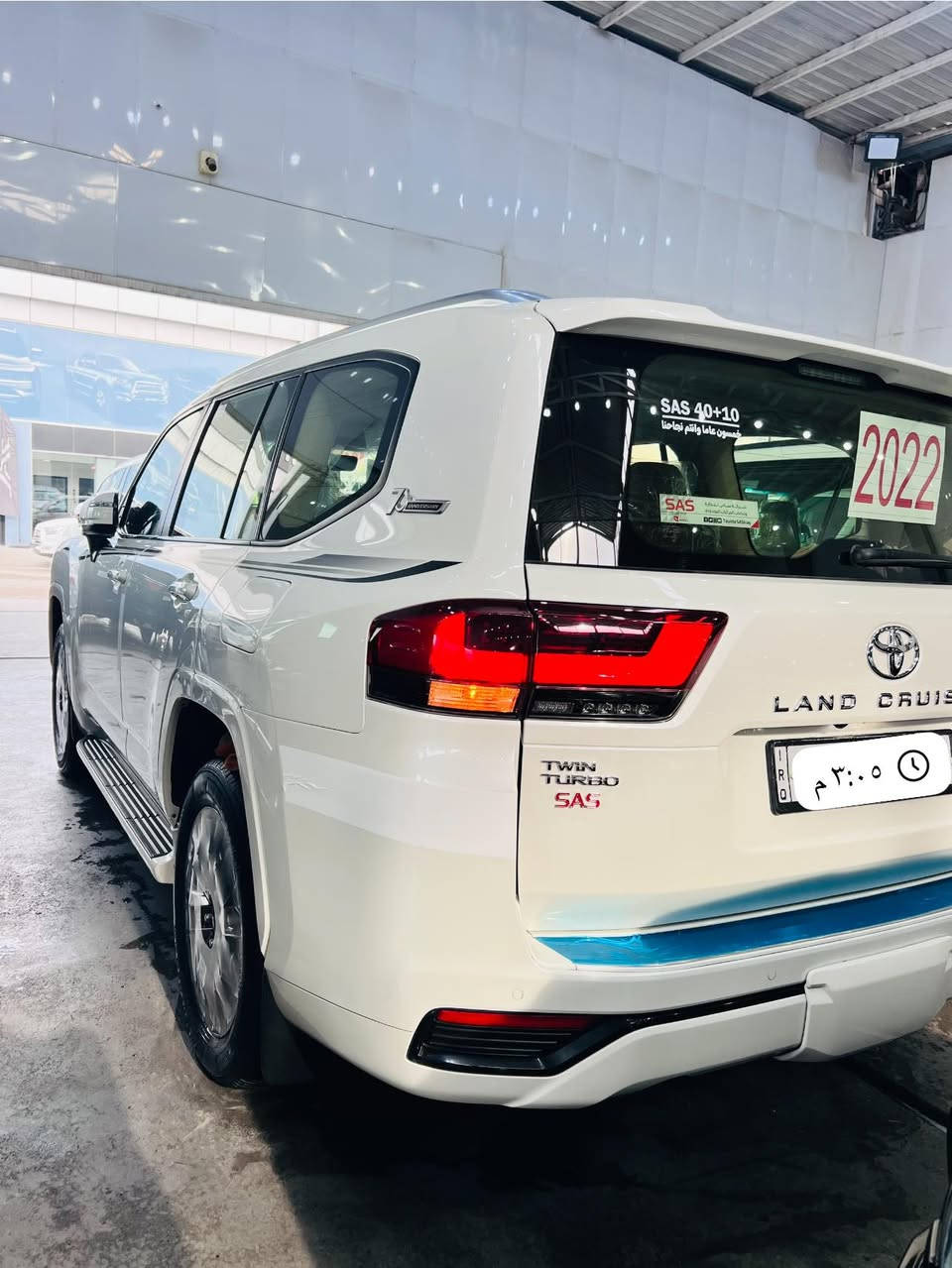 لاندكروزر 2022 GXR
توين تيربو

ساس باب وال 

تطبيق سبعينية 

مكفوله كفالة عامه 

ماشيه 33 الف 

سياره جديد بي معنا الكلمه 

الموصفات الباقيه معروفه 

الاستفسار اكثر رقم الهاتف ☎️
(***********)
