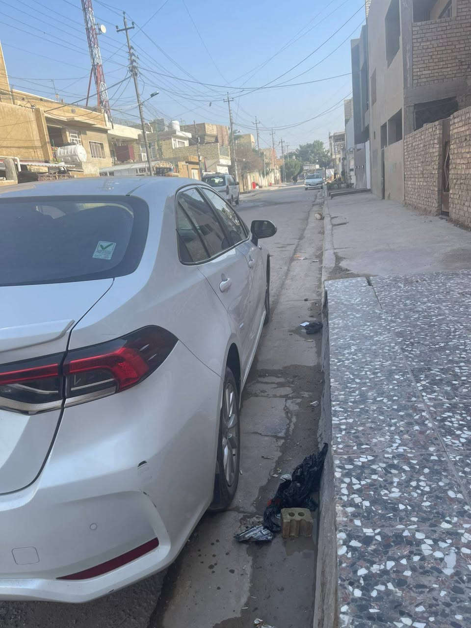 كورلا خليجي (بانزين)فول
وكالة ساز موديل 2024
موصفات فول
مري شفط و اشاير بالمري
حساس امامي
حساس خلفي 
كامرة خلفية 
بصمة 
جامات كهرباء
سلايد روف ( فتحة سقف )
2 انظمة قيادة
تبريد قطعتين الامامي منفصل والخلفي
المرآة الوسطية معتمة
دخول ذكي
داخل سياره لونين

رقم اربيل تحويل ثاني يوم سياره كل صيانه بشركه بدون نقص جديده جدا شادله لايت منضومه زنون
مكاني بغداد 
السعر 188$
للاستفسار
***********
وتساب ***********
