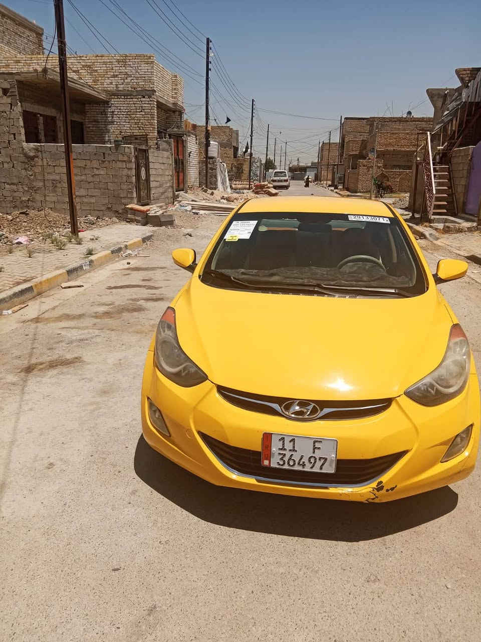 السلام عليكم … النترا موديل 2013 وارد امريكي رقم بغداد بأسمي تحويل ثاني يوم حادثها جاملغ امامي وبنيد وبالعراق تبديل باب السايق سونار موجود تجي تفحص براحتك وتقتنع يلا تاخذها مصفرة هيئة وغرامات عارضها ب95 وبيها مجال
للأستفسار ***********
