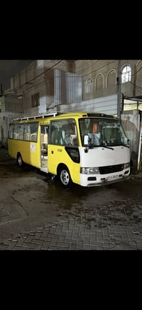 كوستر مديل2014 كير وكينه وأكسل كفاله  تبريد محور  قلاب ستاركس  منظومه ...