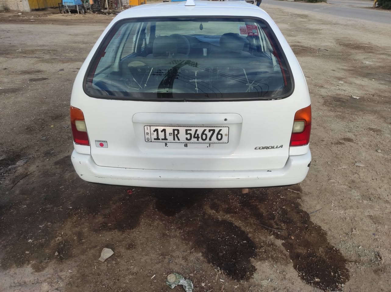 كورله للبيع موديل 95رقم بغداد انكليزي حجم المحرك 1800مصبوغه جماليه مكفولة من الضربه السعر 55مكان واسط النعمانيه ***********/***********
