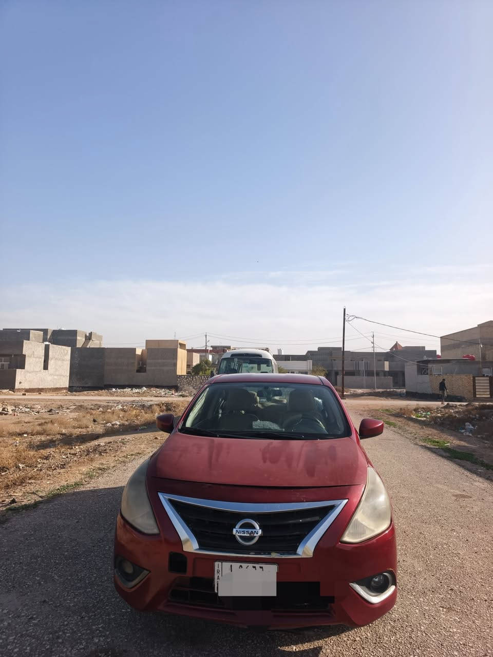 السلام عليكم
للبيع ... للبيع ...مستعجل 
#نيسان فيرسا موديل 2019
اللون .دم الغزال 
الرقم بابل 
#تحكم استيرن جام كهرباء.. تحكم مري جانبية كهرباء.. شاشة وكاميرا.. ABS...مانع انزلاق.. 
#باتري جديد..
#حدادية جديدة
 #تايرات جديدة قبل 3 ايام 
#تدفئة -, تبريد 
السيارة باسمي -تحويل فوري 
اي استفسار التواصل ع الخاص او رقم الهاتف ( واتساب) ***********
السعر 105وبيها مجال بسيط
العنوان: بابل-, ناحية أبي غرق
