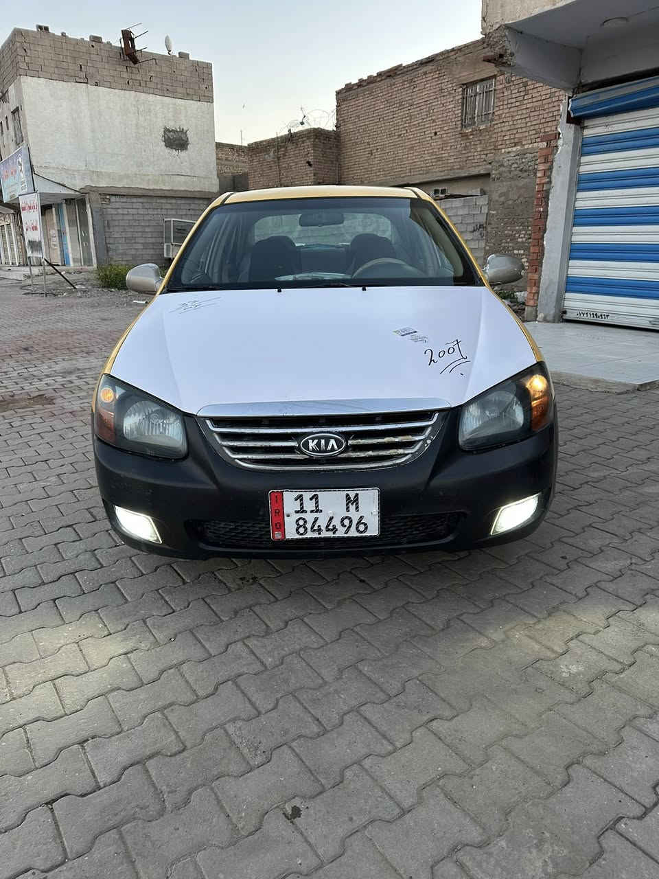 للبييييييييع كيا سبكترا 2007 مصفره هيئه وغرامات بأسمي تحويل ثاني يوم رقم بغداد مشروع وطني  حادث امريكا جاملغ خلفي وباب خلفي السياره جاهزه على اخر حبايه ترايه يخبل ناعمه حيييل السياره مسويله ادامه كامله دينار متصرف عليه

نقصه فقط تبريد بس غاز انشاء الله 

السعرررر قفل من الاخير 69 ورقه قفل قفل الشراي يتصل 

واني حاضر *********** 

مكاني ديالى بعقوبة
