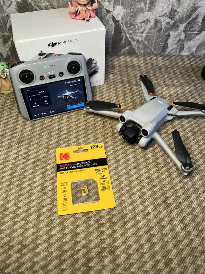 DJI MINI 3 PRO سنكل بطاريه وحده
مستخدم نضيف مكاني بغداد مدينه الصدر توصيل موجود فقط بتحويل عربون او تجي للبيت تاخذه للستفسار اكثر 
***********
