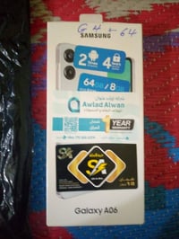 A06 • ذاكرة ٦٤ رام ٨ • بطارية ١٠٠٪