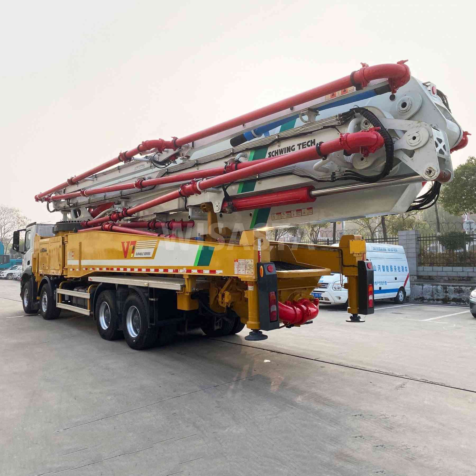 For sale:

Made year 2020 used XCMG pump 62Meters with Benz trucks 
Working hours : about 1200 h
Contact : Kayla
Phone / WhatsApp: +86 15873124020 
www.wisastamachinery.com
#Zoomlion #concretepump #sany #concretelinepumping #usedmachinery #concretemachinery #pumptruck #constructionmachine #concreteplacer #heavymachine #usedmachine #concretepumptruck #boompump #wisata #xcmg


**إذا كنت صاحب هذا الإعلان وتريد حذفه لأي سبب، رجاءا أرسل رسالة إلى الدعم الفني**