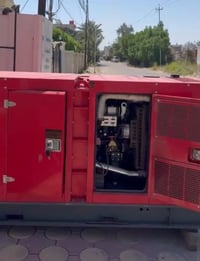 مولدة اسوزا 80 kv ستعمال قليل جداً  للبيع مشتغلة 384 ساعه كما موضح بال...