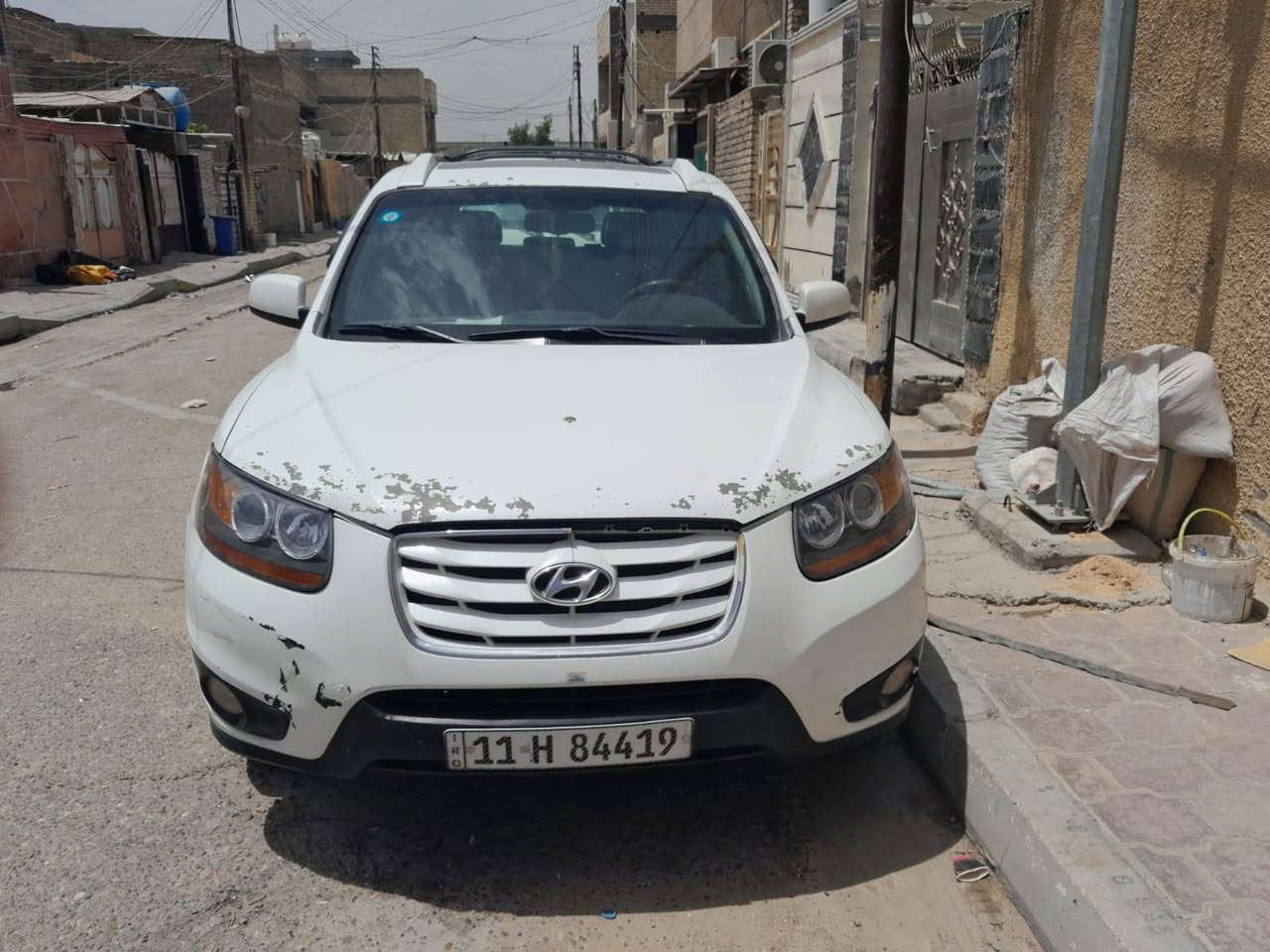 سنتافي للبيع
موديل ٢٠١٠ امريكي رقم بغداد انكليزي محرك ٢٧٠٠ تدفئة تبريد بدون نقص بيه  ( حادثه باب سايق والجاملق لاماي ) + ٣ قطع   صباغ
ملاحظة / ابيع صبغ عام 
  السعر ١١٥ بيه  مجال مكان السيارة شهداء العبيدي  رقم التليفون ***********

