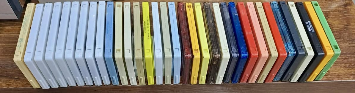75 كاسيت ملون وشفاف الكاسيتات فارغات كلهم سعر الكل 20 الف توصيل مجاني


**إذا كنت صاحب هذا الإعلان وتريد حذفه لأي سبب، رجاءا أرسل رسالة إلى الدعم الفني**