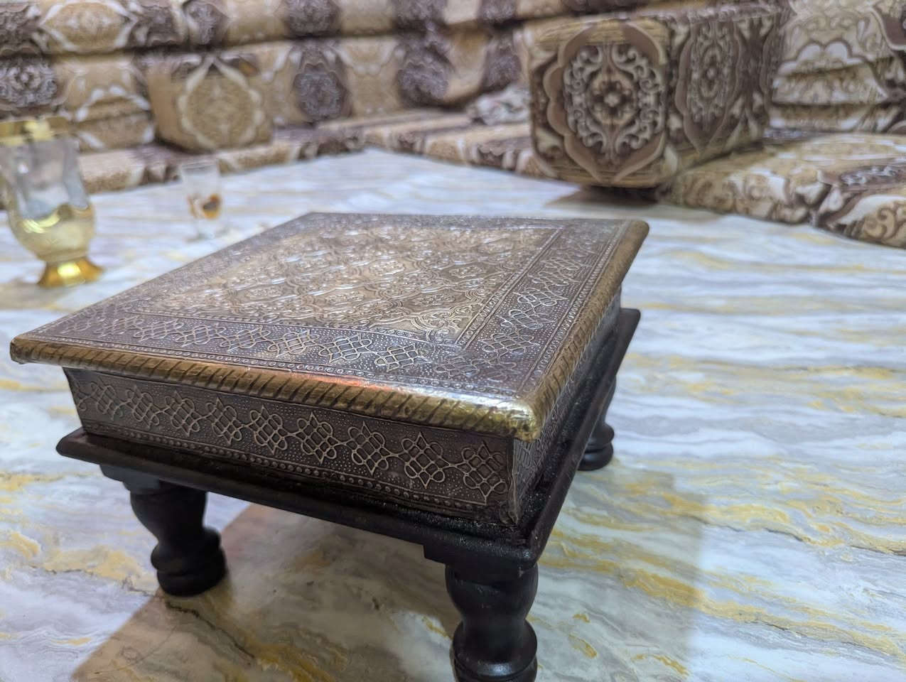 دلة وميز مطعم بنحاس  للبيع


**إذا كنت صاحب هذا الإعلان وتريد حذفه لأي سبب، رجاءا أرسل رسالة إلى الدعم الفني**
