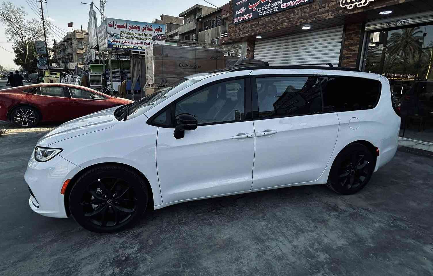 كرايسلر باسفيكا لمتد S 2025  

السيارة وصول جديد 

كتاب شهداء بغداد بانزين 

محرك 6 سلندر .3.6 ماشيه 27 الف ميل 

مواصفات فول فول 1/1 رادار امامي جانبي ، خزن كشنات 

كشنات جلد و كهربائي ، تدفئة بالمقاعد الامامية و الخلفي و تبريد بالمقاعد الامامية  و هيتر بالستيرن 3 قطع تبريد ، تحكم منفصل ، هاند بريك الكترون  كامرة خلفية ، مراية كهربائي شفط  منفذ شحن USB , وType.c امامي و خلفي و الكشنات الاخيرة  الابواب و الصندوق كهربائي ،  شاشة ديجيتال بردات 

و باقي المواصفات معرفة ،

الضرر :موضح بلصور قطعه وحده صبغ جاملغ خلفي فقط الباقي تبديل نفس اللون

بجم كبس شرط كلها بلادي 

السيارة جاهزة ما ناقصها مصرف

مرقمه رقم بغداد مميز 60999

مكان السياره بغداد حي القاهره مكتب تاج الاسطوره 

للتواصل : 

***********
