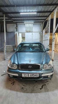 سوناتا وفود ٢٠٠٤ للبيع مكينه ٦سلندر مصبوغه عام   اسياره كامله تبريد شغ...