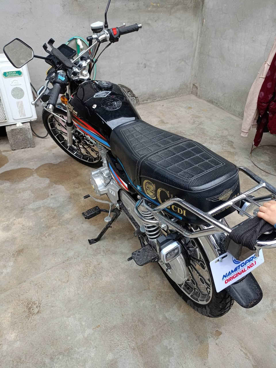 للبيع نامي ابرو صفر جم شهر مستعمل للبيع السعر 750 قفل رقمي محرك  150 ***********
