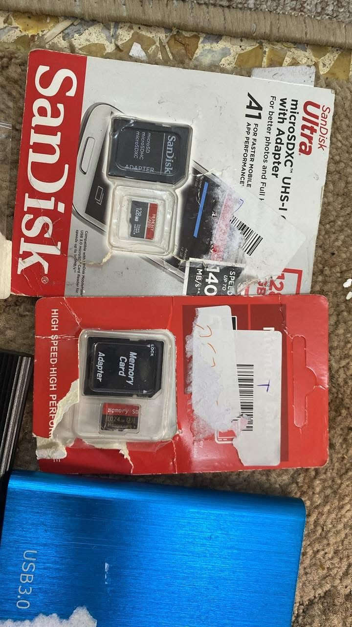 موجود انواع حجم  ميموري صغيرةمن ٣٢ گيگا الي ١ تيرا موجود
أنواع فلاشات موجود

انواع هارد موجود


**إذا كنت صاحب هذا الإعلان وتريد حذفه لأي سبب، رجاءا أرسل رسالة إلى الدعم الفني**