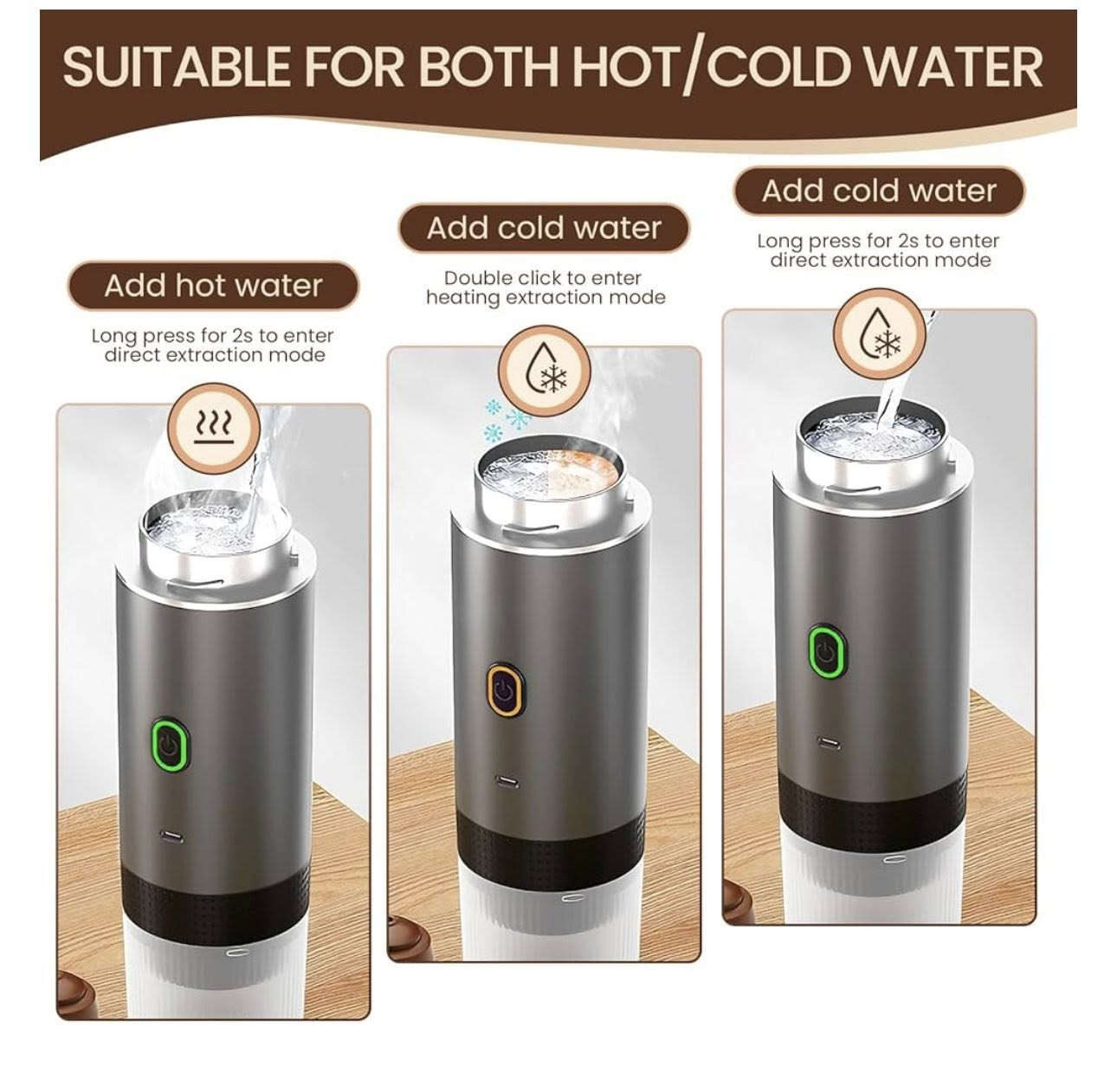 ⸻

🔥 عرض مميز للبيع – ماكينة قهوة محمولة 3×1 🔥

استمتع بألذ قهوة وين ما تكون ☕✨
ماكينة قهوة محمولة تدعم الكبسولات + القهوة المطحونة

✔️ تصميم أنيق وصغير الحجم
✔️ تعمل بشحن USB
✔️ سهلة الاستخدام والتنظيف
✔️ مناسبة للسفر، السيارة، العم


**إذا كنت صاحب هذا الإعلان وتريد حذفه لأي سبب، رجاءا أرسل رسالة إلى الدعم الفني**