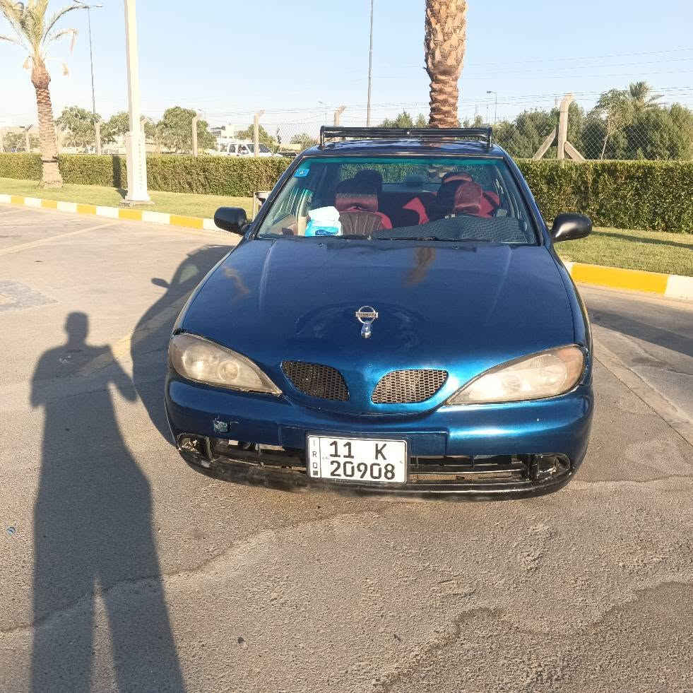 السلام عليكم
نيسان بريميرا 2001
محرك 2000
كير اوتو 
تبريد شغال 
صدر خلفي امامي جديد 
ارضية جلد
غرفه نضيفه كلش 
كشنات دوشمه جديده 
مسجل بلوتوث 
جام 4 كهربائي 
لايت عالي ناصي 
جامه اماميه جديده 
رقم بغداد انكليزي 
سياره حلوه ومرتبه وخدمية 
السعر 38
العنوان / بغداد غزالية 
*********** بغداد, العراق
