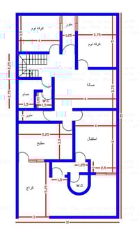 مخططات معمارية • واجهات 3D • حي المعلمين القديم
