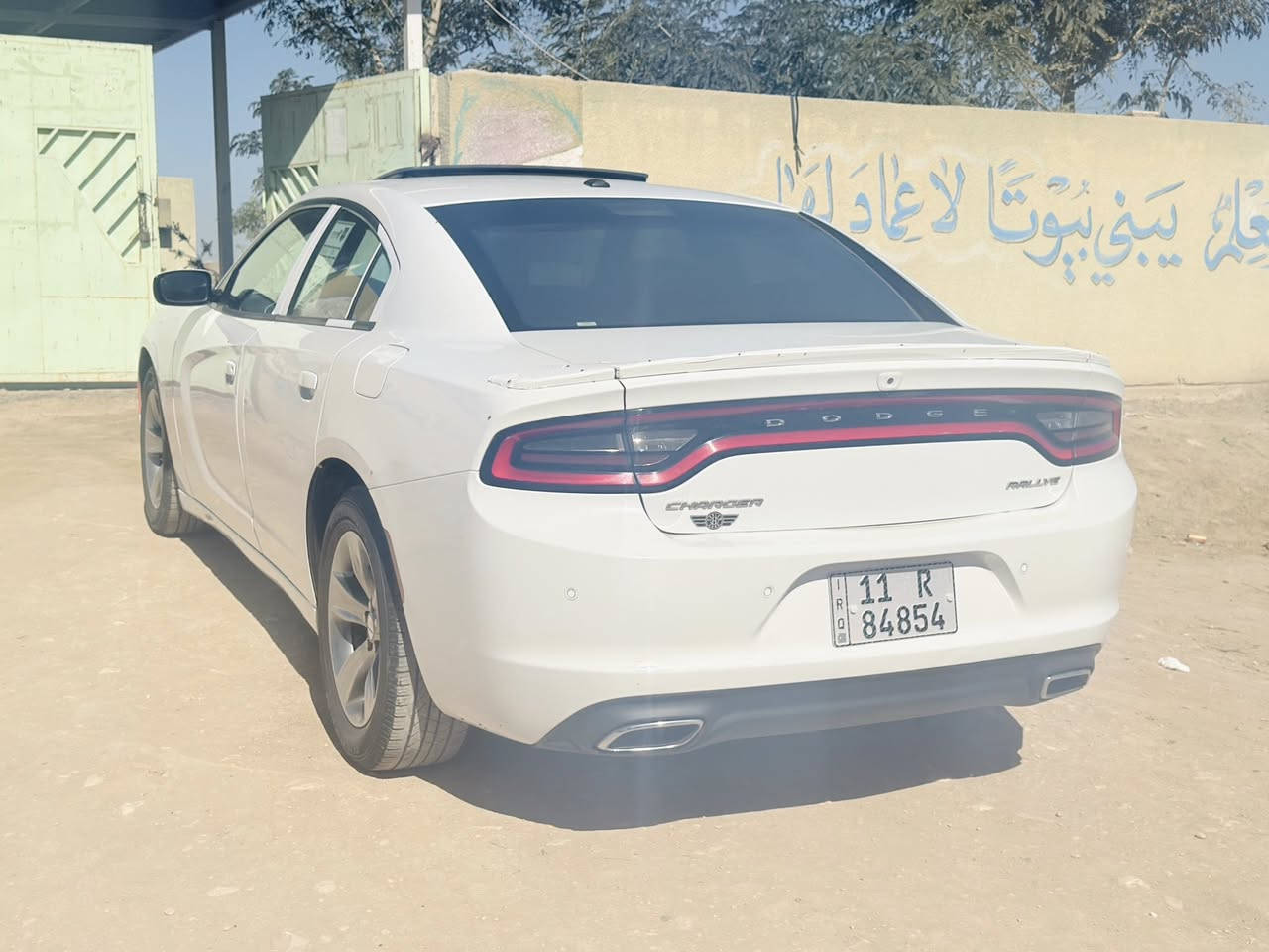 Charger Rallye plus
جارجر موديل 2017
رقم بغداد دولي بسمي
وارد كندي  كفاله عامه 
جاهزه للخير 
مكينه كير كفاله شرط ع وضع الشركه 
حداديه الشركه مفتوحه
تخم تاير صار اسبوع شاده

المسافة المقطوعة 88

حجم المحرك 3600

مواصفات 
فتحه
رادار 
جلد 
شفتات استيرن
دماااام خلفي
داخل اسود
كامره خلفيه
 مصابيح امامية زنون مع بلوجكتر LED .
ويل قياس 18
شاشه كبيرة مع نظام ملاحة نفكيشن GPS .
 مقاعد أمامية كهربائية
مقاعد أمامية  وتدفئة .
 تشغيل عن بعد . .
 محدد سرعة . .
 كاميرا خلفية دوارة.
حساس خلفي
 مرايا  ترحيب متحسسة للاضاءة
دخول ذكي بصمة
#ملاحظه
السياره جديده جداً وبدون بارد فقط بيه قطعه دبل كود واهل المصلحه يعرفون شقصد وخصوصاً بالكندي
للاستفسار 
 ⁠*********** ⁠ 
***********
مكان السيارة بابل
