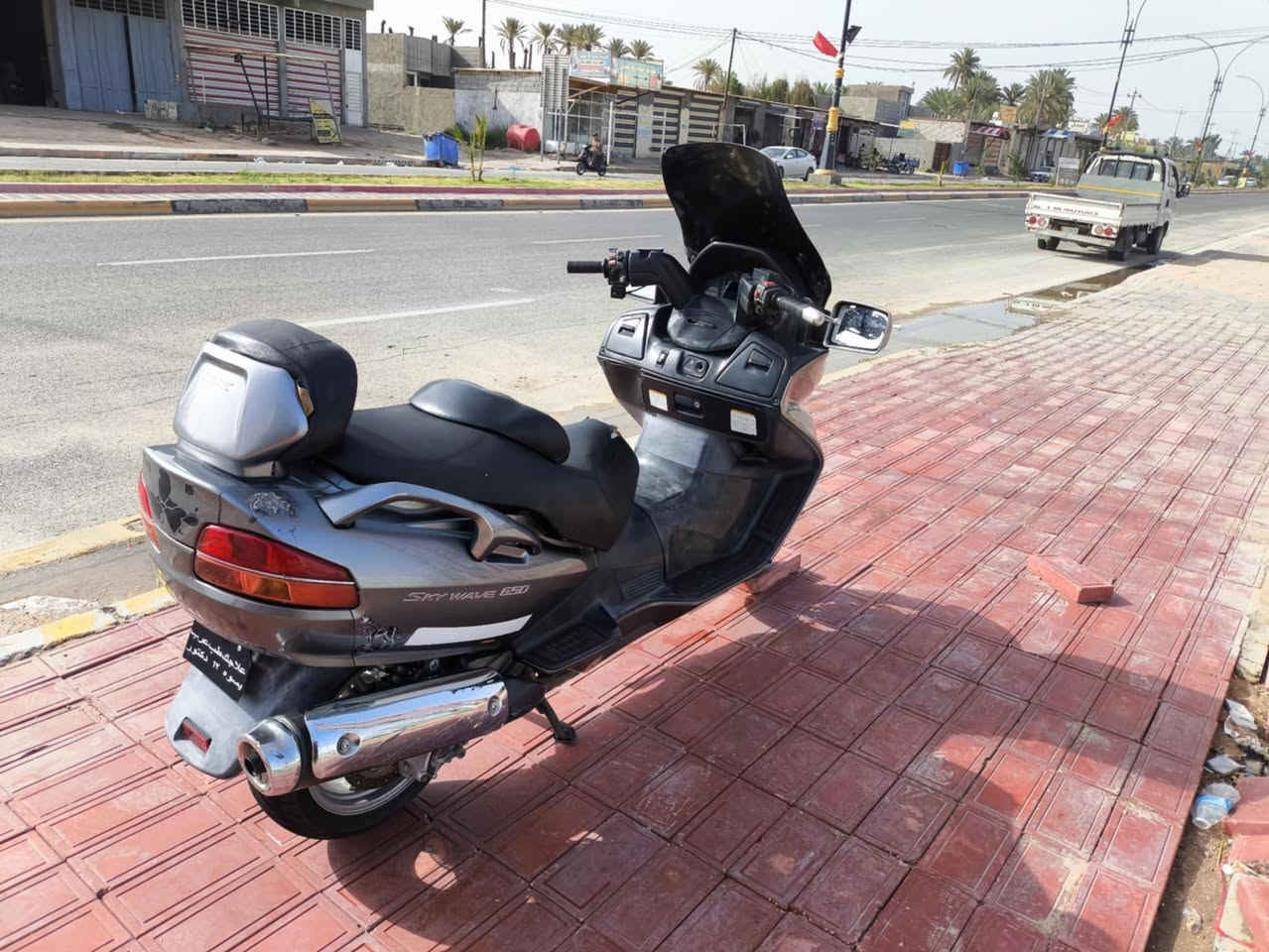 سلام عليكم دراجه سكاي 650 دراجه فول مو عميه دراجه كفاله نضام ABS جامه سلايت دتفئه يدات كير دراجه جاهزة من كلشي  ***********
