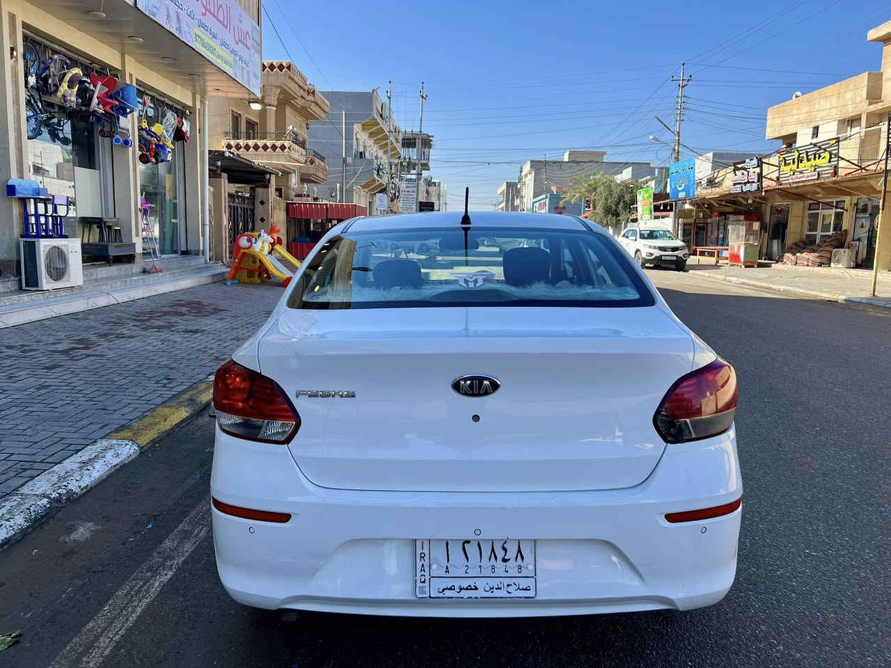 يالله السلام عليكم…
نقد فقط اعتذر ع الاقساط والوعده 
بسعر مناسب ١٠٣$وبيها مجال لشراي
كيا بيكاس الموديل٢٠٢٠ الون ابيض ثلجي
مكينه ١٤٠٠شرط لاصرف لاصوت لابخار بدون فتح بدون اي عيب
ماشيه ٦٨حقيقي مكفوله كفاله عامه السياره جديده واحلا من الصور
مواصفات:
بلاجكتور بلادي
ارضيه جلد 
داخل لونين
اشاره بالمري
٤دسك
حساسات
اواكس
بلاتوث
حاكيه
ويل كب كروم
كير/محرك/صدر/تخم تاير/تبريد/تدفىه/ارضيه جلد/دوشمه/كهرباىيات/باتري/كله جديد وبالشرط
رقم صلاح الدين مشروع وطني يتحول بكل محافضات العراق سنويه جديده شرط التحويل والغرامات
عنوان السياره صلاح الدين-تكريت الخاص مغلق للاستفسار:
***********
