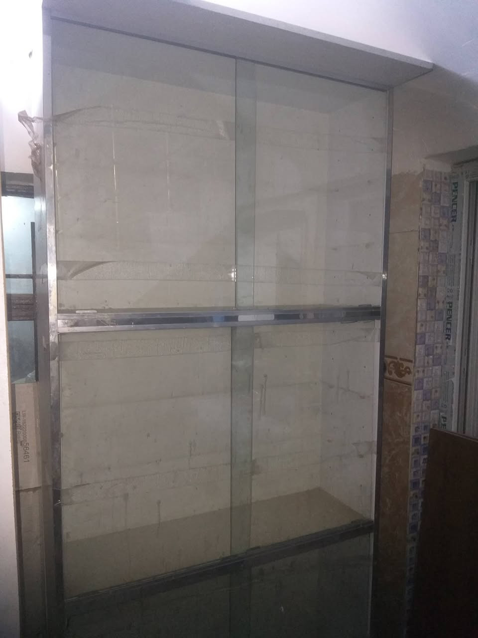 رفوف للبيع ٣قطع
قطعتين قياس 

إرتفاع ٢١٠(مترين وعشرة)

عرض ١٠٠(متر)

عمق ٣٠سم

سعر القطعتين ٢٥٠.٠٠٠(ميتين وخمسين الف )

قطعة قياس 

إرتفاع ٢١٠(مترين وعشرة )

عرض ١٠٠(متر)

عمق ٣٠سم 

سعر القطعه ١٠٠.٠٠٠(ميت الف)

ملاحظه الرفوف زجاج ٦ملم
العنوان بغداد الكريعات


**إذا كنت صاحب هذا الإعلان وتريد حذفه لأي سبب، رجاءا أرسل رسالة إلى الدعم الفني**