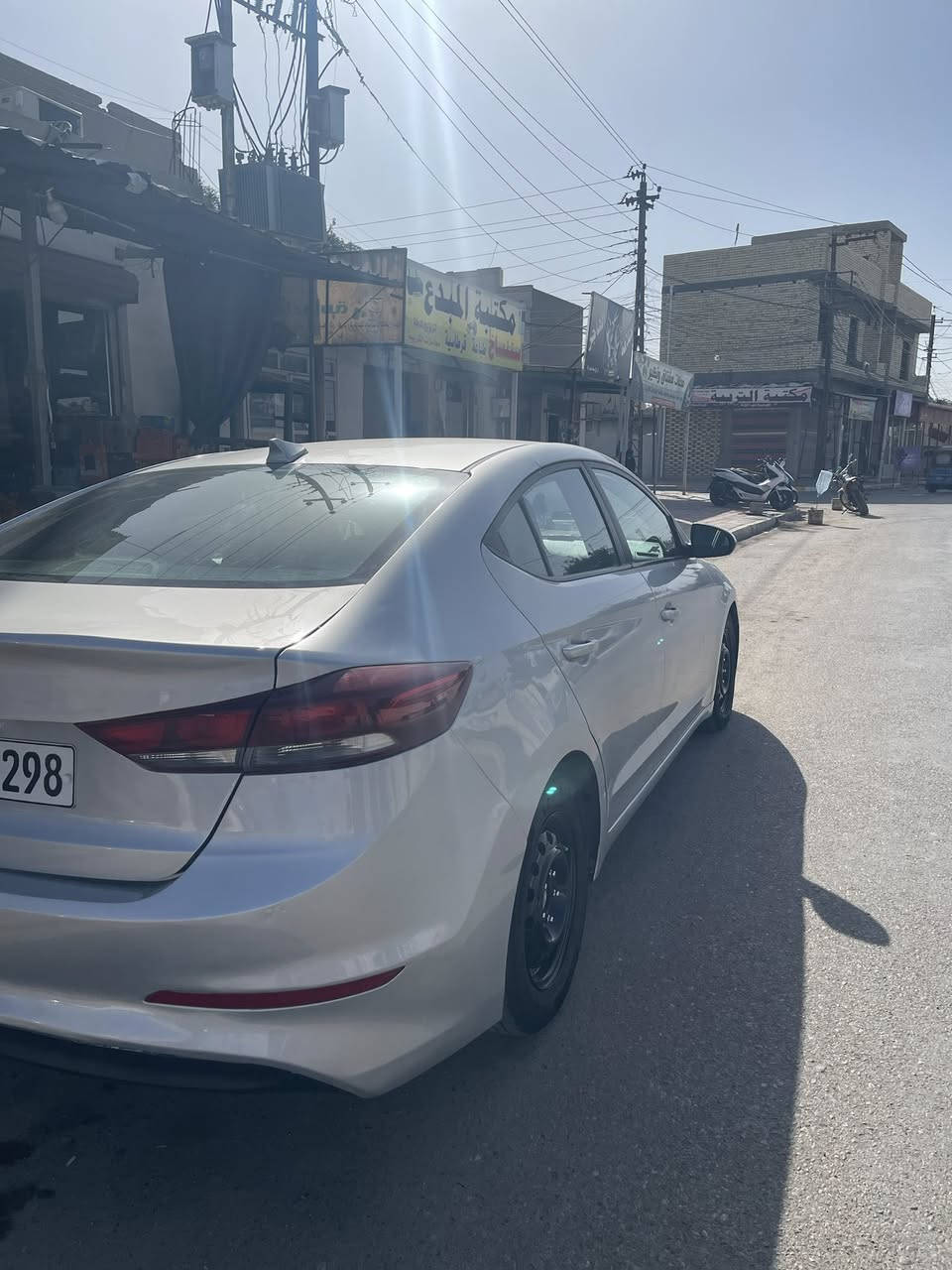 يالله سلام عليكم النترا2018رقم اربيل تحويل ثاني يوم مكينه 2000دوش سياره جديده وخير من الله ماشيه 62الف فقط حادثه بنيد فقط وبيه صبغ 4قطع اثر جراد وشخوط سياره كله ليبل واحد تخم تاير جديد تخم ويل جديد وسياره نضيفه وخير من الله نصبته تخبل سعره 120وبيه مجال مكاني بغداد زعفرانيه هاتف :***********
