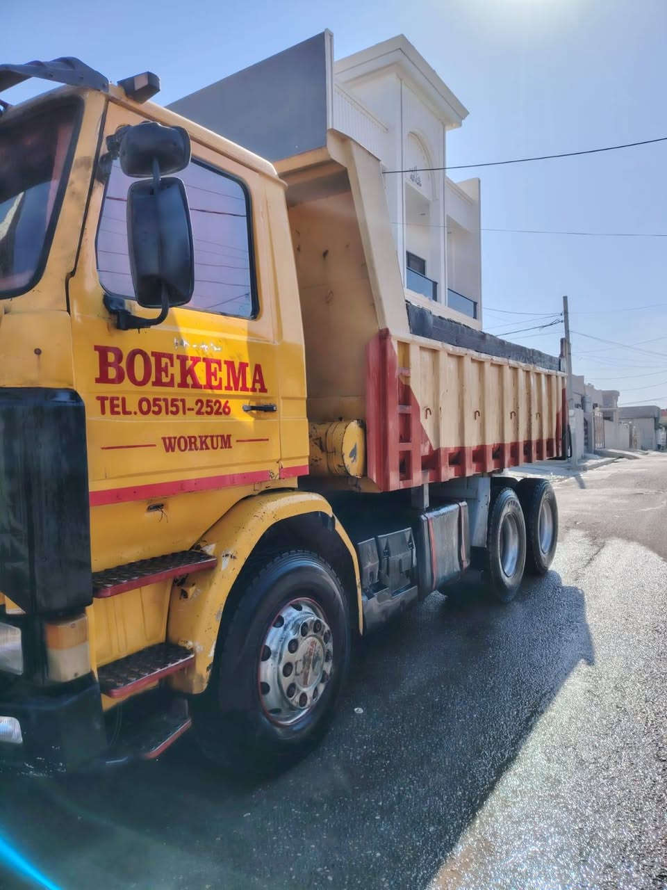 سكانيا 113 للبيع رقم نينوئ الماني محرك وكير    شرط سنكل عظلة حصة كاز بيها  قمارة وشاصي مكصوصة   سياره من جوه الشغل شرط التحويل مكاني موصل قرية العربيدد
السعر 145 وبيها مجال بسيط 
 باقي التفاصيل اتصل علئ الرقم
***********
***********
