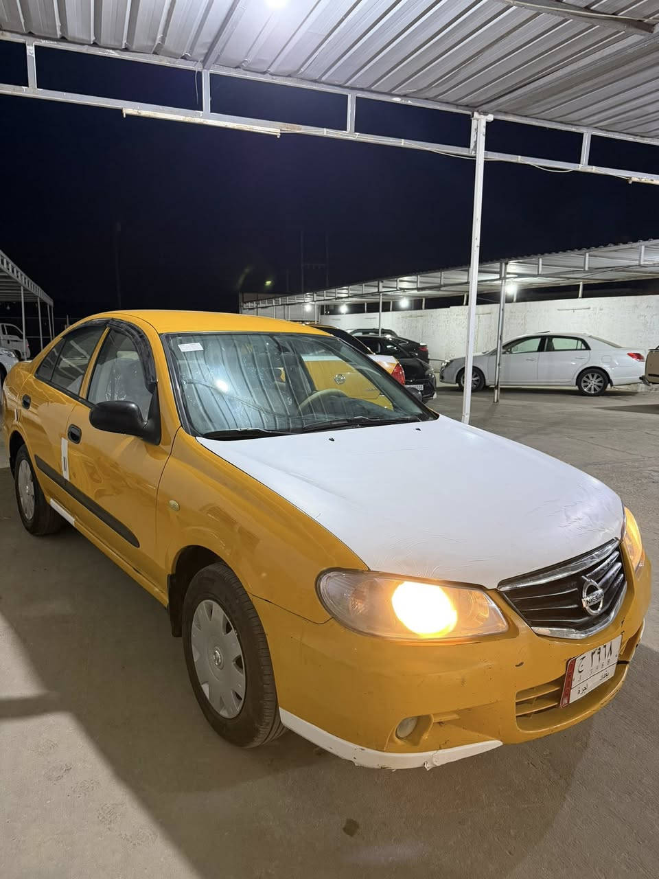 السلام عليكم
نيسان سني
2011 مؤسسه
بيه هلال الجاملغ صبغ 
وبارد بقبغ الصندوق
محرك كير الك الفحص
محرك مبدل جديد
رقم بغداد شرط التحويل
مكان السياره الانبار حديثه
سعر 85 ورقه وبيه مجال 
***********
