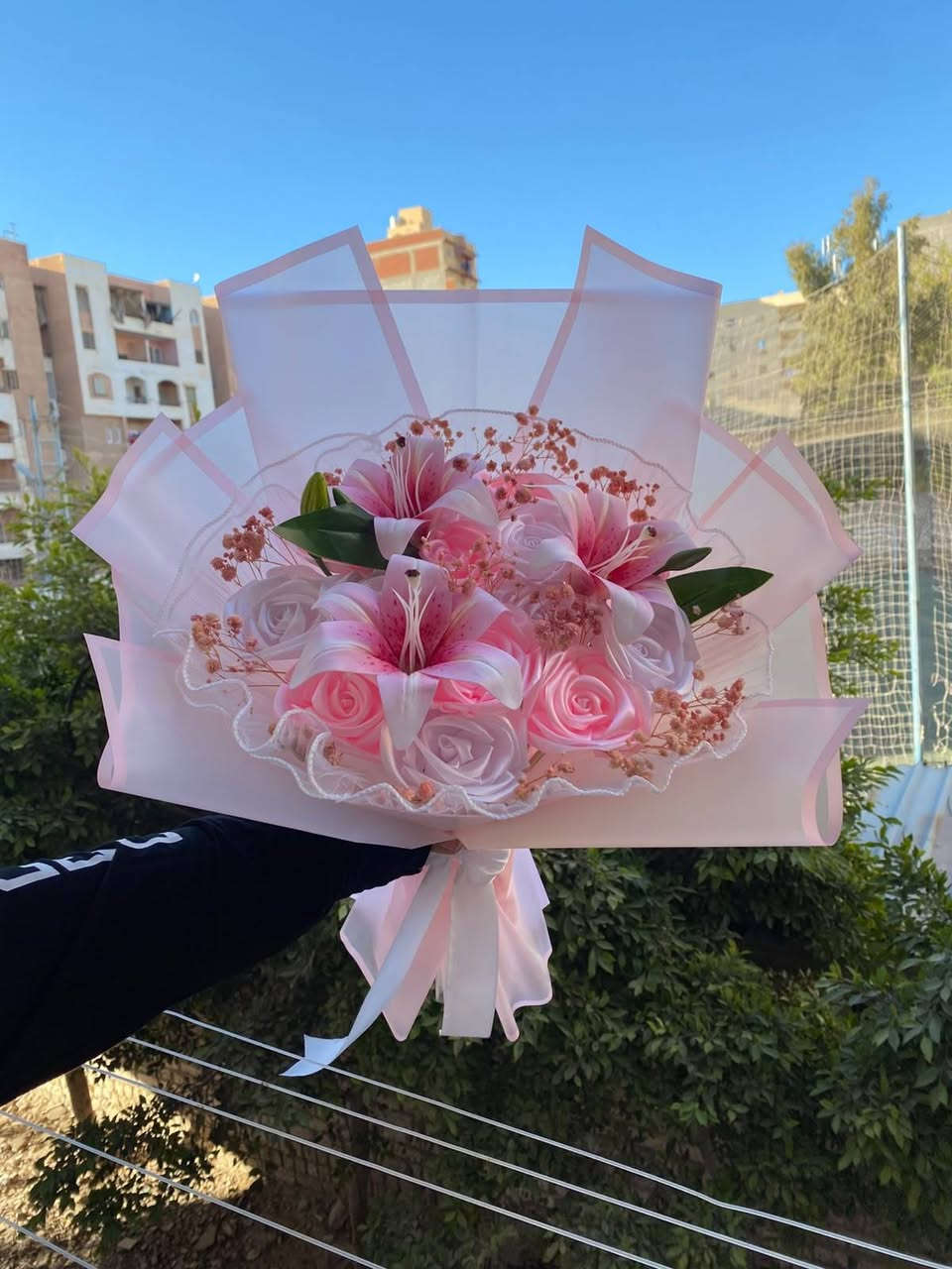 بوكيه ورد ستان 🩷
دا مش بيبوظ ولا بيتقطع دا بيفضل معاكي سنين وشكله تحفه خالص 
ورد ستان هاند ميد يعيش العمر كله ✨♥️
اختاري الشكل واللون ويتنفذ 🙈
والسعر ع حسب عدد الورد ✨🌸
متاح تصميم ورد حجم كبير وورد حجم صغير والبوكيه سعره على حسب عدد الورد
واسعارهم قد كد🤏🏻
رقم وتس و فون +20 12 21373873


**إذا كنت صاحب هذا الإعلان وتريد حذفه لأي سبب، رجاءا أرسل رسالة إلى الدعم الفني**