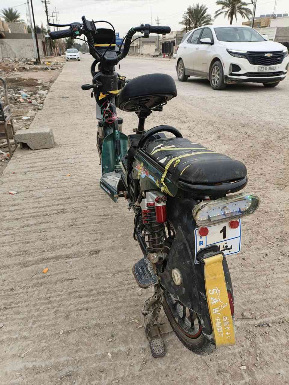 السلام عليكم بايسكل شحن شغال وسعره مناسب ***********
