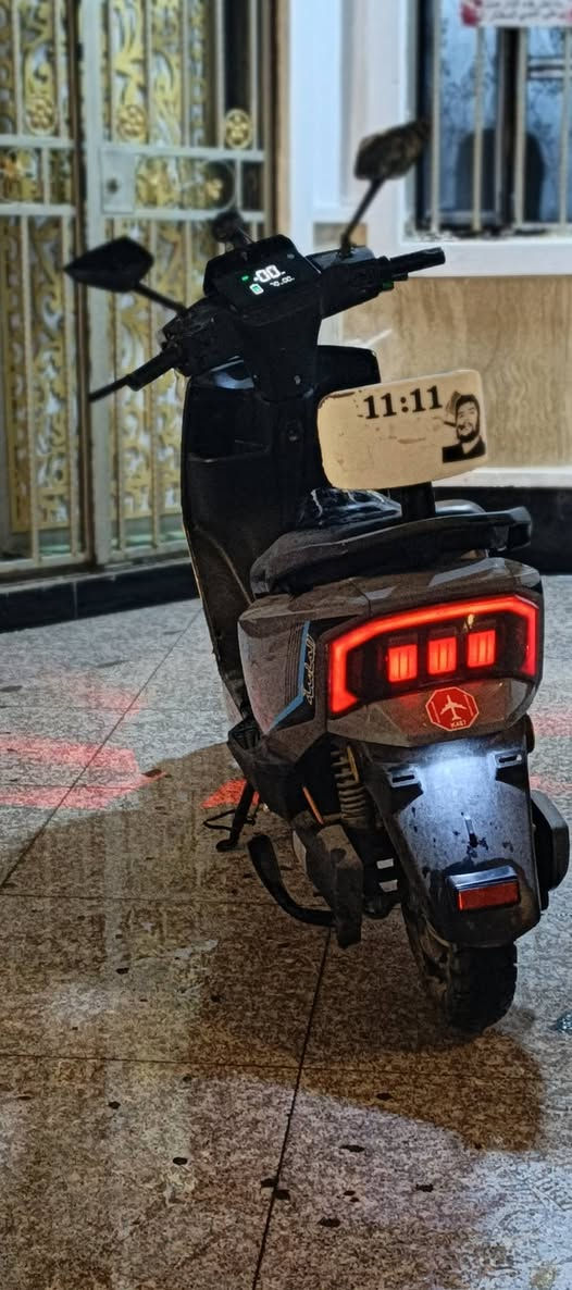 س
سلام عليكم دراجه شحن الماسه نوع سكنس دراجه نضيفه بطاريات عل فحص السعر 650 وبي مجال للستفسار لتصال عل رقم***********
