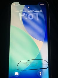 ‏سلام عليكم 11 عادي ذاكرة 128 بطارية 66 جهاز ابد ما مفتوح بس في طبع بش...