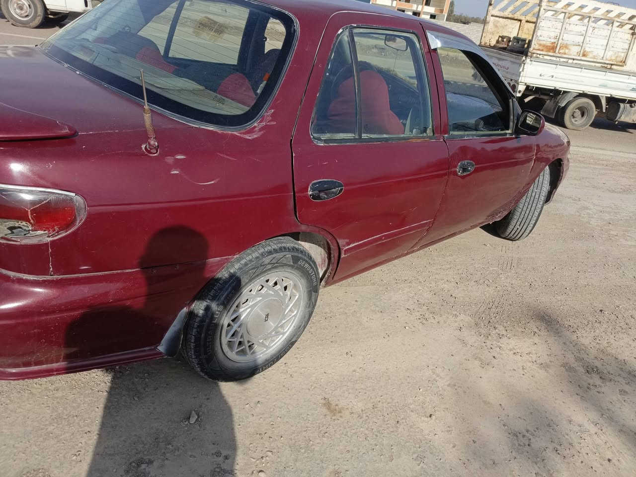 كيا سيفيا موديل 1995
سيارة كاملة مكملة جاهزة مابيهة  اي نقص ترايك وين وين متريد  كير ومحرك نضيف وكهربائيات كاملة على اخر شي سيارة مال جناية السعر 25 مكان السياره ديالى الخالص 
الشراي يتصل ***********
