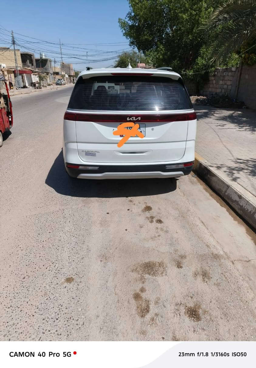 السلام عليكم كرنفال للبيع خطين غاز بانزين رقم بابل  موديل 22 السيارة جديدة  خط كربلاء سماوه  الشراي يتصل *********** مكان كربلاء  (الخاص مغلق)

