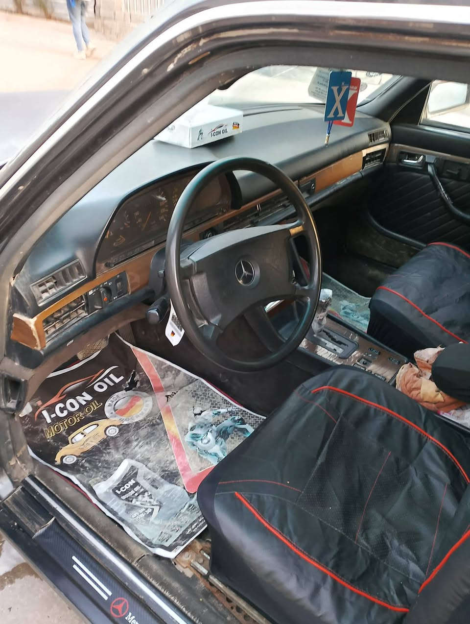 السلام عليكم مارسدس 300 بلادي قبق اسود  1991 فول يلاديه كله سياره كشنات جلد كهربايات بلاديه سياره خير من الله تخم تاير جد تحول رقم كركوك سعر 60وبيه مجال مكاني بغداد زعفرانيه رقم***********
