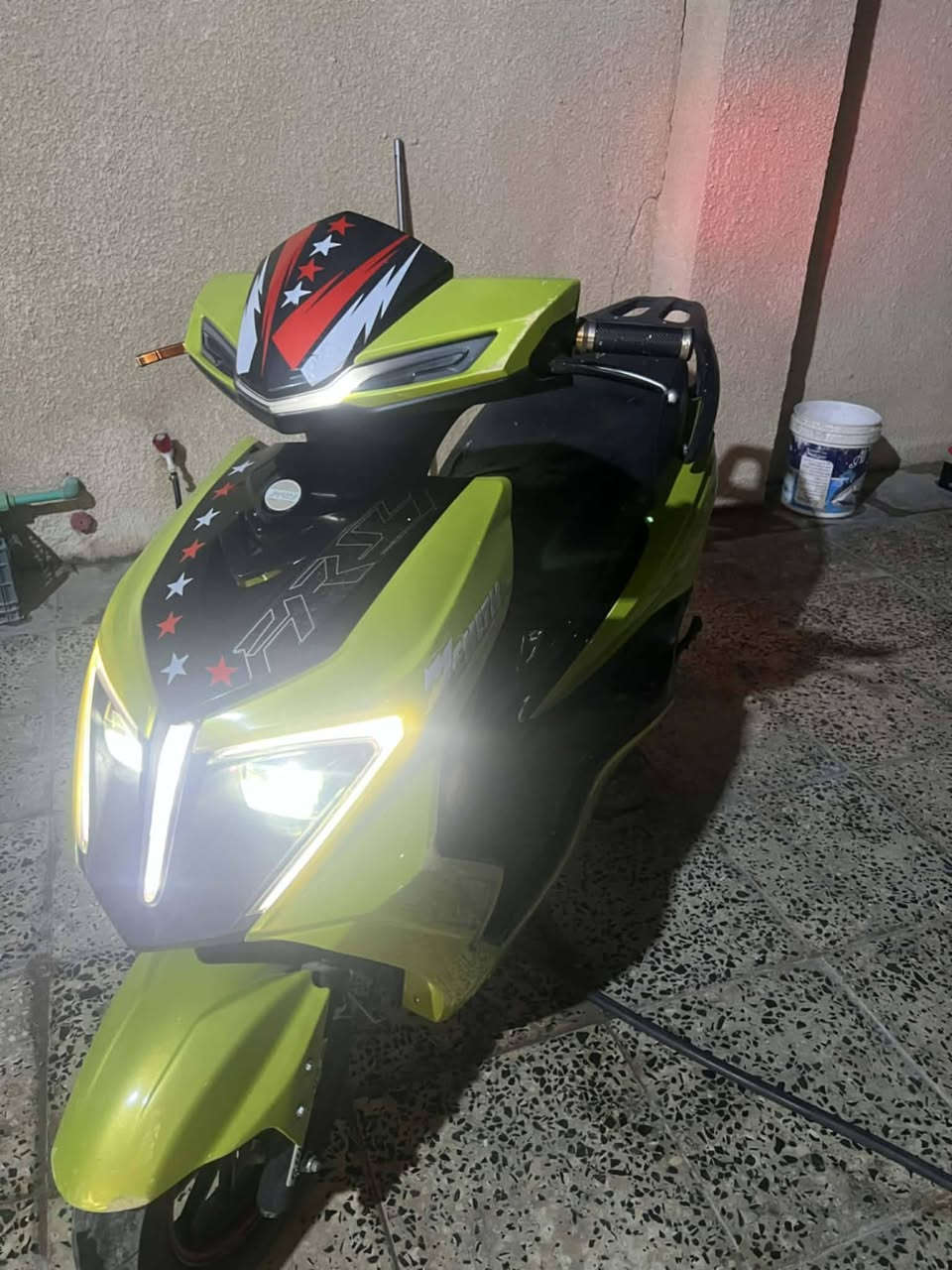 سلام عليكم دراجه سكنس موديل 23 البيع محرك ع الشرط مامفتوح كهربايات كلها شغاله تايرات جدد مكفوله من كلشي مكاني نجف السعر 450 وبيها مجال رقم الهاتف *********** ترهم امراوس اب اربعه كير فقط
