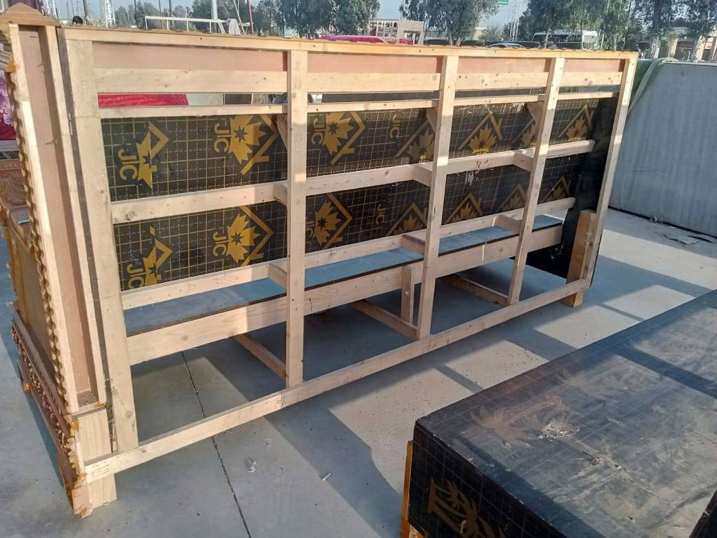 زبائنا الاعزاء
تتوفر عروض الديوان
يكون السعر على المتر 
✨ الديوان الي كله قماش سعر المتر 120 الف
الخشب بلوك اسود 18 ملم
القماش حسب اختياركم 
✨ديوان كله خشب صاج المتر ب250 الف
الشغل درجه اولى 
✨✨
عروض التخم حسب الموديل
✨✨
للاستفسار مراسلة خاص


**إذا كنت صاحب هذا الإعلان وتريد حذفه لأي سبب، رجاءا أرسل رسالة إلى الدعم الفني**