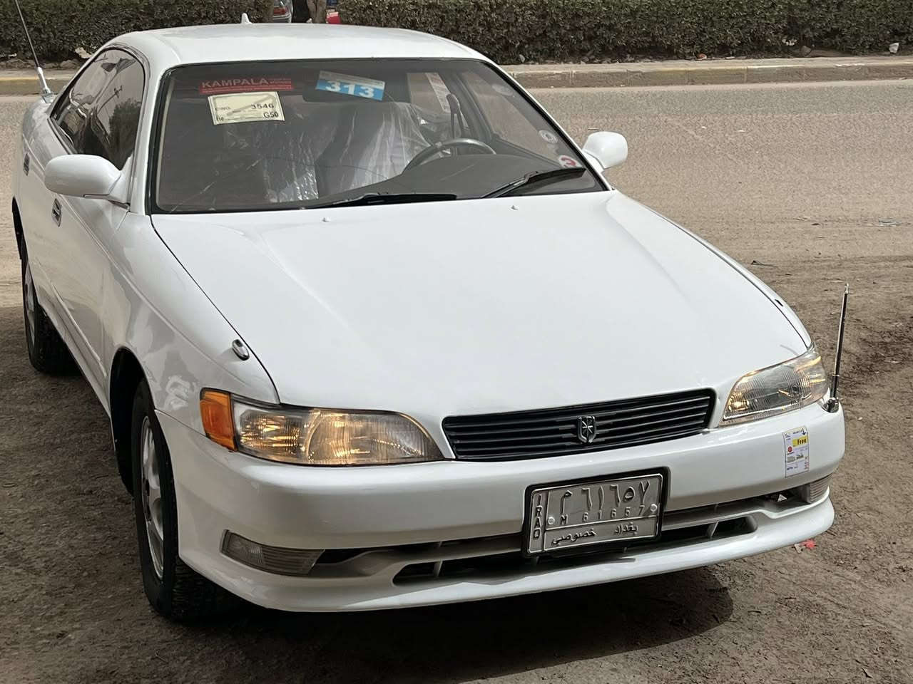 سلام عليكم مارك نفخ مكفوله من الكص ونقل الجثه والضربه القويه. والعيب الشرعي.  سياره جاهزه من كلشي. حداده تخم تاير. مكينه وكير ونجي. سياره حلوه مال جناي. رقم بغداد تحويل ثاني يوم.  
مكاني البصره القرنه 
لاستفسار 
***********
السعر ٥٥ وبيها مجال حك الجيه
