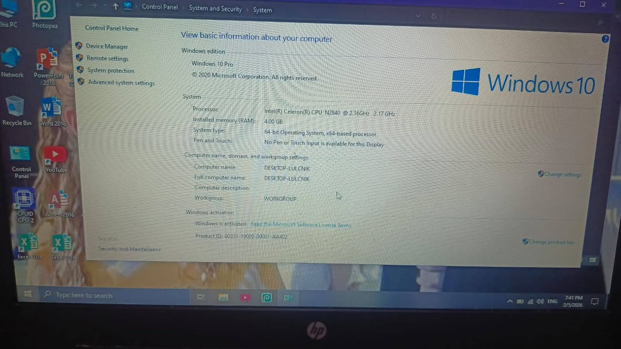 لابتوب hp
حجم 14
ذاكرة 16
قابل للزيادة عن طريق رام خارجي أو هارد خارجي 
بطاريته دوم 4 ساعات لان حجمها 10000 ملي امبير
منفذ للرام ومنفذ هيرفون أواكس
منافذ usp عدد 3
64BIT
امريكي 
سعر 65 
تلفون ***********
