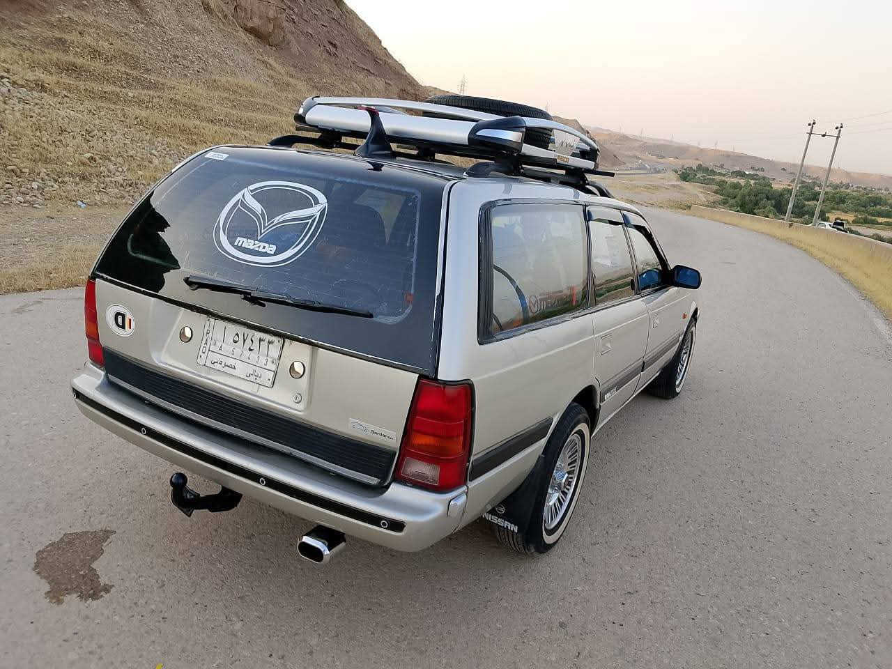 سلام عليكم سياره مازده موديل 94ستيشن صبغ جماليه مكينه كير كفاله تبريد ويه سويج كهربايات كلها مكفوله مابيها اي نقص رقم نكليزي بسمي تخم تاير جدد مكاني بغداد 55وبيها مجال بصيط ‭***********
