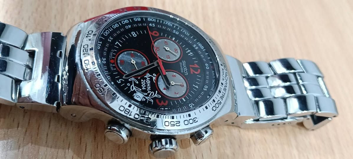 For sale Swatch Irony Diaphane Chrono Stivos 2004 made in swiss for size 47 m 
بيع ساعه سواتش اوريجينال سويسري فرنك مقاس ٤٧ ملي استعمال بحاله الفبريكا اوستيك اوريجينال كامل عدد ١٠ عوقل الساعه تعمل بكفاءة عالية ولا يوجد بها اي صيانه للتواصل عبر الماسينجر او الاتصال على الموبيل ٠١٠٦٧٤٩٦٢٨٢


**إذا كنت صاحب هذا الإعلان وتريد حذفه لأي سبب، رجاءا أرسل رسالة إلى الدعم الفني**