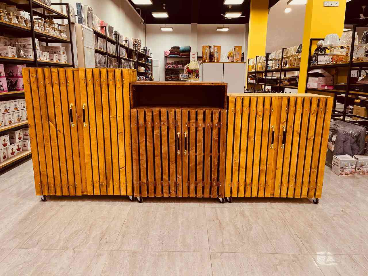 قسم الخشبيات
نشتغل حسب الطلب القياس واللون 
غلاف دبة غاز بكافة الاحجام/جزامات/ستاند ورد/ستاند ملابس/رفوف/طبله وسطيه /سيت طبلات 
أي شي بالكم دزو صورته وبخدمتكم 
توصيل جميع محافظات العراق


**إذا كنت صاحب هذا الإعلان وتريد حذفه لأي سبب، رجاءا أرسل رسالة إلى الدعم الفني**