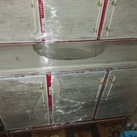 كاونتر مرمر المنيوم تركي متر وربع جديد سعره 225  غساله جديده ممشتغله ا...