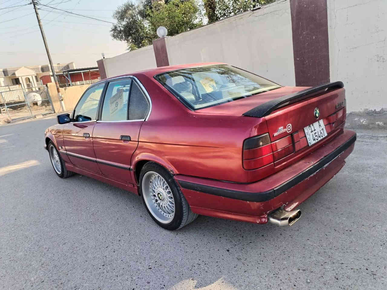 السلام عليكم للبيع بي أم حجم 525 مكينه مسكر موديل 1991 سياره فول خير من لله كير مكينه كفاله  سياره كل نقص مابيه ترايك 200 مكان سياره بغداد سويب
السعر 60 بيه مجال قليل
***********
