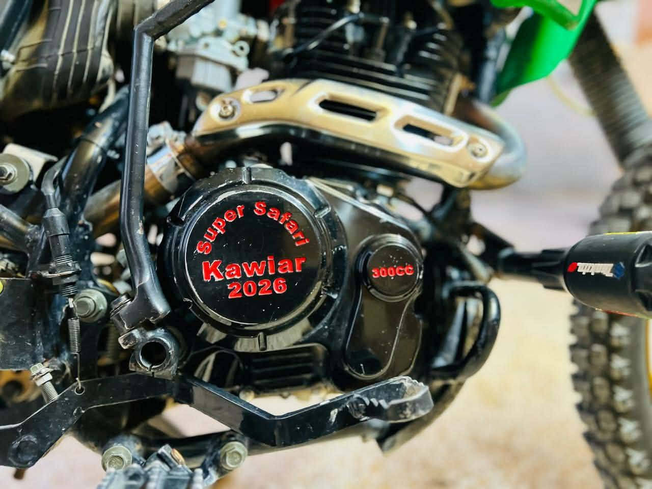 قفاز كاوير  للبيع مودي 2026 ماطور زيرو جديد وضع شركه كلشي شغال ما ايعوزو شي محرك 300cc ولفات المرغوب  السعر مليون و150وبي مجال  استفسار اكثر خاص او اتصل ***********
